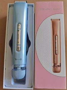 Bikini-Trimmer für Frauen 2-in-1 Doppelkopf - IPX7 Wasserdicht Schmerzloser Elektrorasierer für Schönheit Doppelkopf-Rasierer - Product Image 6