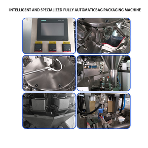 यह डोप्पैक स्टैंड बैग मिडी मांस मेडी मांस पेस्ट गीला पालतू कुत्ते बिल्ली भोजन स्वचालित पाउच भरने और पैकिंग मशीन - Product Image 5