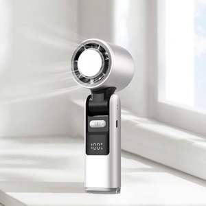 พัดลมมือถือขนาดเล็กความเร็วสูง<span class=keywords><strong>2025</strong></span>พัดลมระบายความร้อนด้วยความเย็นแบบชาร์จไฟได้ปรับเกียร์100พัดลมพกพาขนาดเล็กแบบชาร์จไฟได้ - Product Image 6