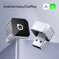 محول Ottocast لاسلكي لـ CarPlay وAndroid Auto 2 في 1، دونجل USB للسيارة، سهل التركيب، علامة تجارية معتمدة، متوفر بالجملة
