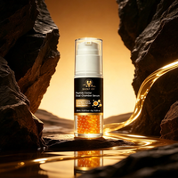 Sérum Visage Anti-Âge Hydratant et Raffermissant au Caviar et Peptides à Double Chambre Marque Blanche