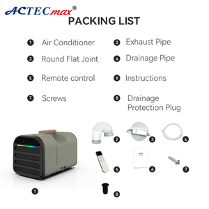 Climatiseur Portable Confort 4500BTU 5200BTU <span class=keywords><strong>pour</strong></span> <span class=keywords><strong>Camping</strong></span>-<span class=keywords><strong>car</strong></span>, Caravane, Van, Tente - 110V 220V 12V 24V - Unité <span class=keywords><strong>de</strong></span> Refroidissement AC - Product Image 2
