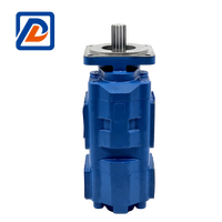 Pompe à engrenages hydraulique JHP pour camion benne CBGJLB-G120 G50-B4F9QB, déplacement 120/50 cm, pression 250 bars, directement du fabricant