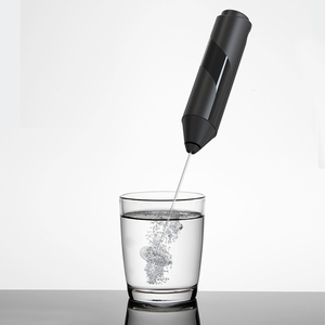All'ingrosso personalizzato a batteria in acciaio inox Mini frusta elettrico latte Frother palmare miscelatore caffè - Product Image 5