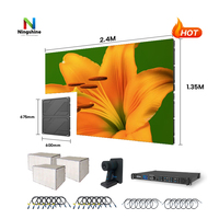 Panneau mural vidéo LED P1.25 haute résolution pour cinéma, livraison rapide, écran LED COB haute luminosité