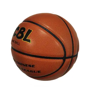 अच्छी गुणवत्ता कस्टम प्रशिक्षण युवा बास्केटबॉल चमड़े बास्केटबॉल खेल गेंद के आकार 29.5