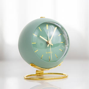 Reloj Despertador Digital Nórdico de Cuarzo con Estampado Dorado para Niños, con Temporizador Luminoso para Sala de Estar, Dormitorio y Escritorio - Product Image 2