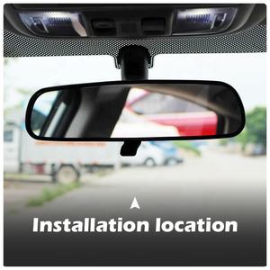 76400-T5A-J01 Compatible con Fit 207 307 407 Espejo retrovisor interior del coche - Product Image 2