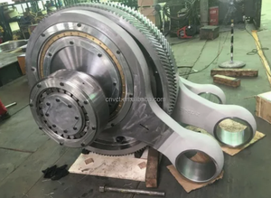 ชุดประกอบเพลาข้อเหวี่ยงเหล็กหล่อแบบฟอร์จ ยี่ห้อ Bomco/Emsco/Gardner/Denver สำหรับชิ้นส่วนปั๊ม 7K และได้รับการรับรองมาตรฐาน ISO9001 - Product Image 5