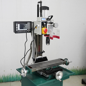 Machines de perçage et de fraisage automatiques professionnelles Fusai FS-7023VS 750W, verticales, robustes, en métal, avec composants de moteur principal - Product Image 1