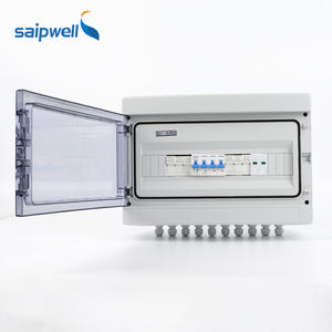 שמש PV Saipwell Combiner תיבת עם ברקים הגנה 15A 4 מיתרים 1000V עבור פנל סולארי 550V DC מעגל מפסק פנל סולארי - Product Image 1