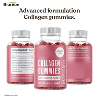 Collagène, biotine, kératine, gommes aromatisées aux fruits, complément vitaminique, croissance des cheveux et de la peau, marque privée OEM