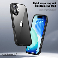 Anti Choc Mince Mode 17 air Slim 16 15 Plus 13 11 XR Couverture Mobile Transparente 2025 Nouvelle Couleur Premium pour iPhone 17 Pro Max Cas