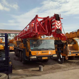 Used SANY 50 Ton <b>Crane</b> 2021 Model for Sale Good Condition Second Hand Hydraulic Truck <b>Crane</b> - Product Image 1