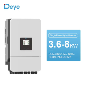 Stock local UE Onduleur hybride Deye monophasé 4Kw 6Kw 8Kw Vfd Mppt Onduleur solaire Pv prix - Product Image 1