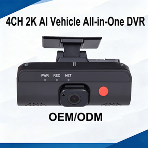 Dash <span class=keywords><strong>Cam</strong></span> Commerciale Intelligente AI a 4 Canali con WiFi 2K Integrato, Registratore per Flotte 4G LTE con SOS e Audio Bidirezionale per App di Taxi e Vehicoli Condivisi (ODM) - Product Image 1