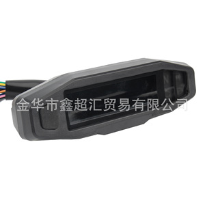 Tablero de Instrumentos para Motocicleta Zuqing, Velocímetro Digital LCD, Tacómetro, Indicador de Combustible, Universal, 141x45mm, Plástico, Instrumento para Motocicleta Todoterreno - Product Image 2