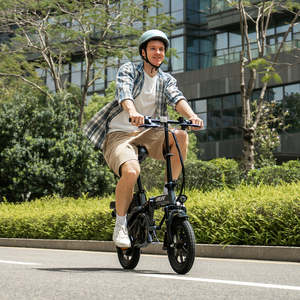 Vélo électrique pliable 14 pouces pas cher EU UK USA Sale URLIFE F1L avec moteur brushless 250W 48V 7.8Ah et vitesse maximale de 25 km/h - Product Image 1