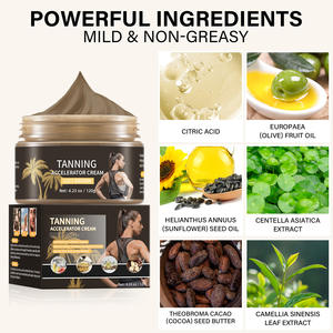 Meilleure vente Crème accélératrice de <span class=keywords><strong>bronzage</strong></span> longue durée brune rapide hydratante non collante pour stimuler le <span class=keywords><strong>bronzage</strong></span> - Product Image 2