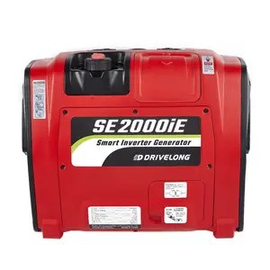 Zuivere Sinus 2000W 3000W 4 Stroke Super Stille Draagbare Camping Gebruik Benzine Aangedreven Generator Met Elektrische Start