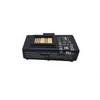 بطارية ليثيوم أيون بديلة BTRY-MPP-34MA1-01 بسعة 3400 مللي أمبير في الساعة لطابعات زيبرا QLN220/QLN320 - تحل محل P1031365-025/P1023901