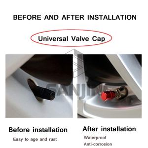 Capuchons de valve de pneu de voiture et moto en alliage d'aluminium CNC, galvanisés, anti-rouille, anti-poussière, pour l'exploitation minière - Product Image 5