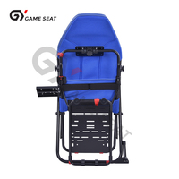 GY079 Roue mobile ODM OEM Pro Sim Race Racing Sim Fold Seat Simulator Cockpit pour PC, Playstation 2 3,Wii,XBox,Xbox 360