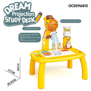 Jouets de table à <span class=keywords><strong>dessin</strong></span> avec projecteur d'apprentissage de <span class=keywords><strong>girafe</strong></span> mignonne pour enfants avec musique - Product Image 5