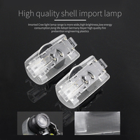 DXZ 2 uds coche LED puerta Logo proyector 12V fantasma sombra luz para GS ES240 ES250 ES300 ES350 RX270 LX450 470 570 LS automotriz