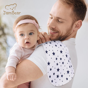 100% di cotone biologico Baby Burp panno Eco-Friendly Burp panni per il bambino sostenibile Burp del bambino - Product Image 2