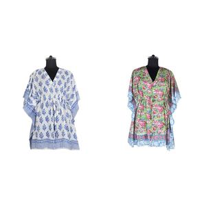แฟชั่นการออกแบบที่ไม่ซ้ำกันแขนกุดผู้หญิงมุสลิมสั้น Kaftan - Product Image 1