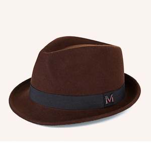 WV017 Gorro de Jazz de Lana Unisex, Estilo Informal, Retro, para Adultos - Product Image 4