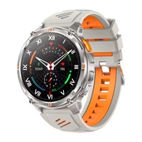 HT33 Herren Smartwatch 1100mAh Große Batterie Outdoor-Taschenlampe 1,7 Zoll IPS-Bildschirm Drahtloses Telefonieren IP68 Wasserdichte Smartwatch