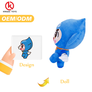 Kinqee Tùy Chỉnh Đồ Chơi Sang Trọng Gối Búp Bê Sản Xuất Chuyên Nghiệp Của Tùy Chỉnh Quà Tặng Khuyến Mãi Phim Hoạt Hình Sang Trọng Đồ Chơi Nhồi Bông - Product Image 2