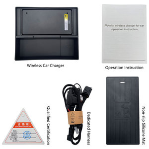 Para Audi A6L/A7 2019-2024, cargador inalámbrico Qi para coche, adaptador de placa de carga rápida para teléfono móvil, modificación Interior, piezas de automóviles - Product Image 6