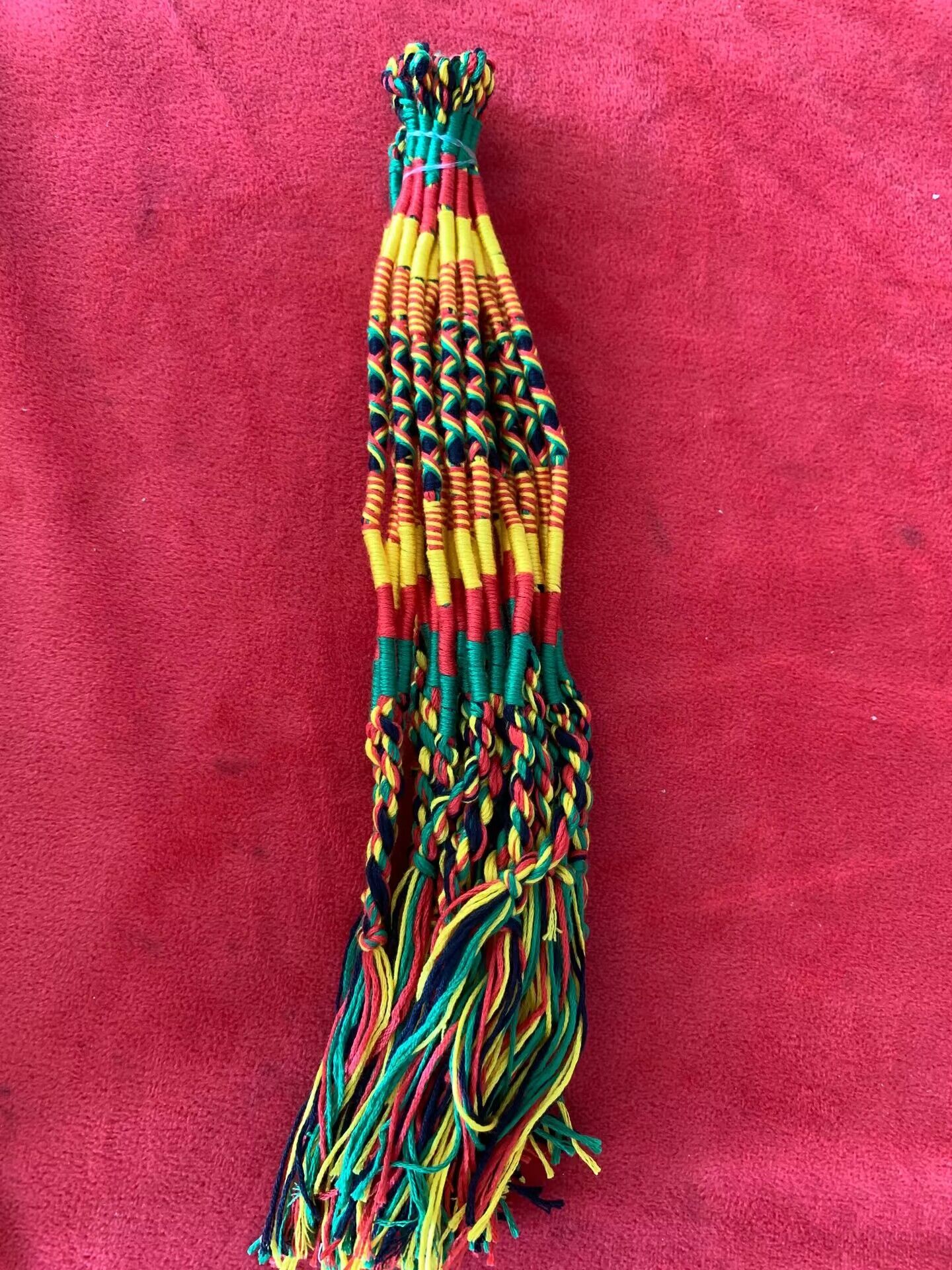 3 black red yellow green