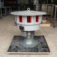 Alarme électrique verticale RF-400 pour l'exploitation minière, sirène d'avertissement de sécurité minière à haut niveau sonore (126 dB) de 4,0 kW pour les explosions minières et les alertes d'urgence