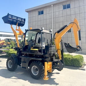 Mini chargeuse-pelleteuse 4x4, mini chargeuse-pelleteuse, petite chargeuse, 3,5 tonnes, certifiée CE, avec Euro 5 pour l'excavation, livraison gratuite - Product Image 1