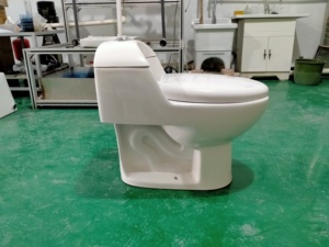 Diseño moderno económico de una pieza Sanitarios de cerámica Inodoro Inodoros y <span class=keywords><strong>Lavaba</strong></span> WC Juego de inodoro Baño Sanitario Suite - Product Image 4