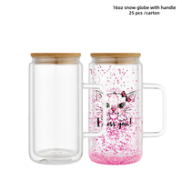 Gobelet en verre dépoli à double paroi, pré-percé, pour sublimation, avec couvercle et paille, pour thé, jus, café, disponible en 3oz, 16oz, 17oz, 20oz, 40oz