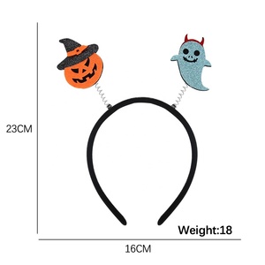 Halloween Promotion cadeau en gros <span class=keywords><strong>pas</strong></span> <span class=keywords><strong>cher</strong></span> Halloween fête bandeaux fournitures de fête costume cheveux <span class=keywords><strong>accessoires</strong></span> - Product Image 3