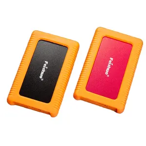 External Hard Drive 1T 2T Silicone Case Anti-Drop Shockproof and Rainproof