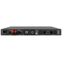 Amplificateur de puissance professionnel de classe D 800W*2 RMS avec écran, format 1U, amplificateur de basses haute puissance pour subwoofer