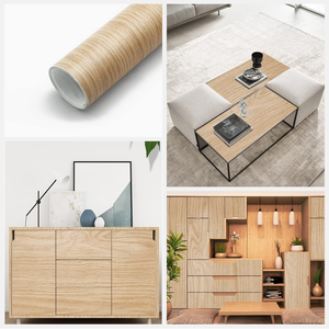 Fournisseur d'usine Film PVC auto-adhésif de 1220mm de <span class=keywords><strong>largeur</strong></span> Revêtement en <span class=keywords><strong>vinyle</strong></span> grain de bois pour meubles - Product Image 6