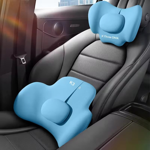 Appuie-tête/Support lombaire réglable de haute qualité, coussin en mousse à mémoire de forme confortable pour siège de voiture, pour la conduite - Product Image 3