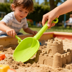Bán buôn công nghiệp bền ánh sáng nhỏ PP nhựa cát & tuyết xẻng trẻ em xử lý <span class=keywords><strong>Mini</strong></span> vườn Phụ kiện cho DIY OEM Dự án - Product Image 5