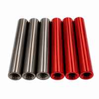 Entretoises filetées en aluminium coloré 6061 M3 12mm anodisées, usinées par électroérosion pour usinage de haute précision, sur mesure, CNC, OEM
