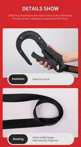 Cordão De Segurança De Isolamento Elétrico Arnês De Absorbersafety De Energia Dielétrica - Product Image 5