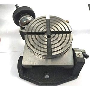 Mesa Giratoria de Hierro Fundido Buyoholic de 4 Pulgadas (100 mm) con Inclinación Horizontal y Vertical de 0 a 90 Grados, Componentes Centrales con Rodamientos para Fresado - Product Image 6