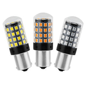 ไฟสัญญาณ LED S25 สำหรับตกแต่งรถยนต์ ไฟถอยหลัง พร้อมขั้วหลอด 1156 1157 BA15S BAY15D 3030 สภาพใหม่ ขายส่ง - Product Image 2